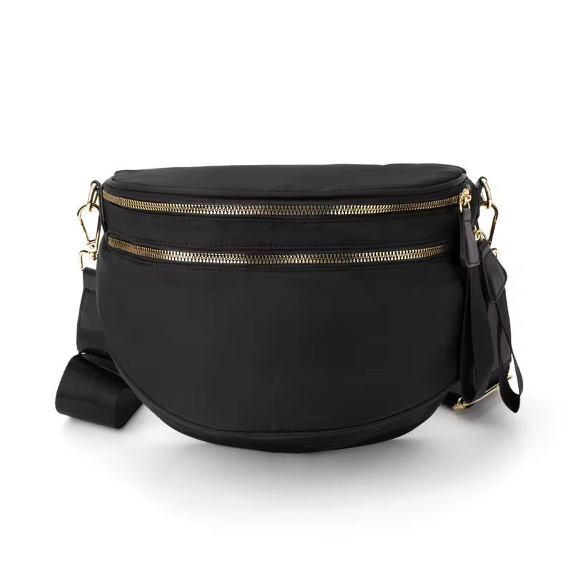 La Borsa a Tracolla Solida Avril | Crossbody Sling Bag