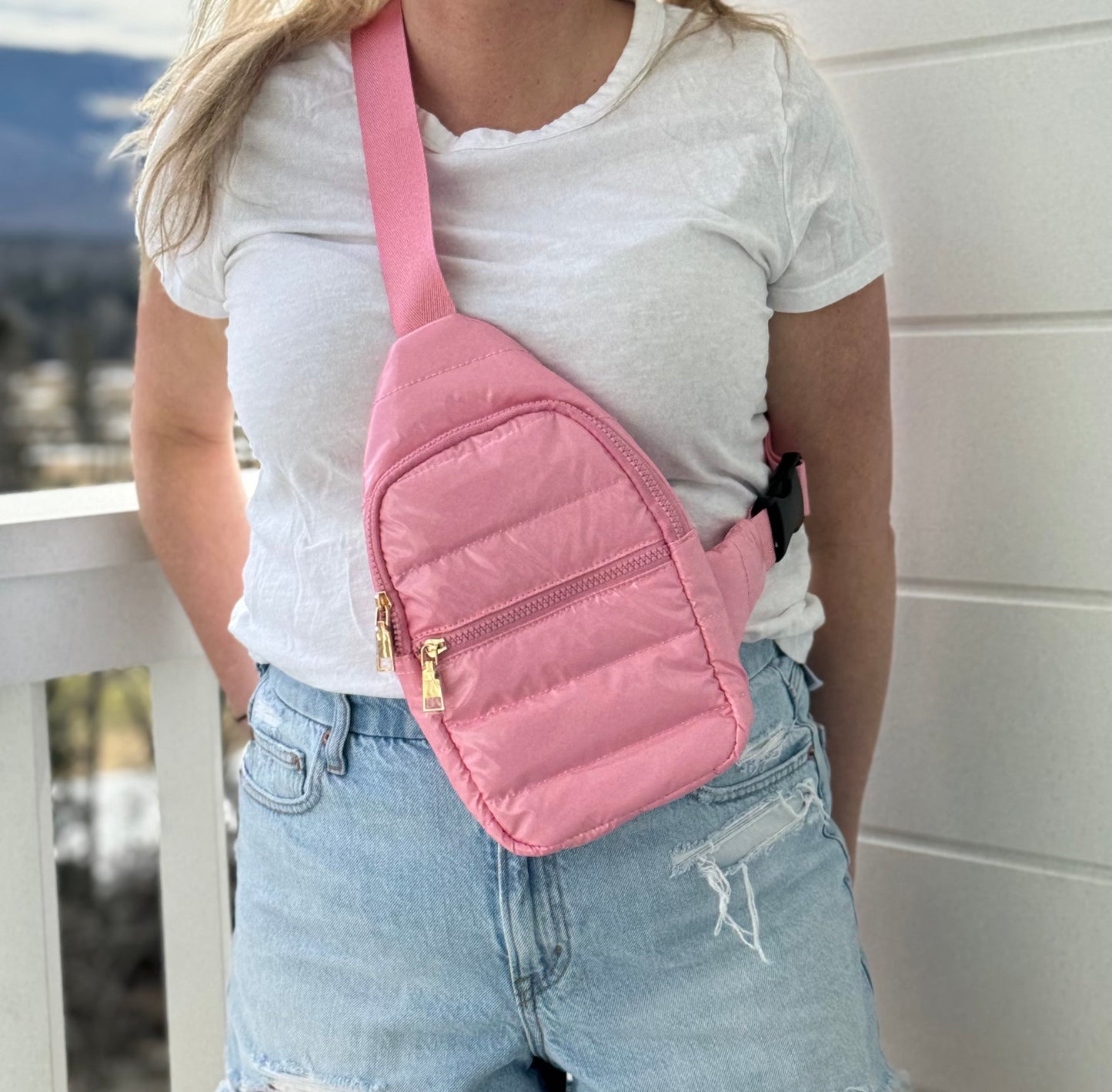 The Perry | Borsa a tracolla imbottita | 8 colori