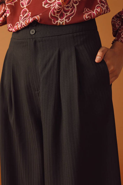 PANTALONI A GAMBA LARGA INTRECCIATI SWEET REMINISCENCE