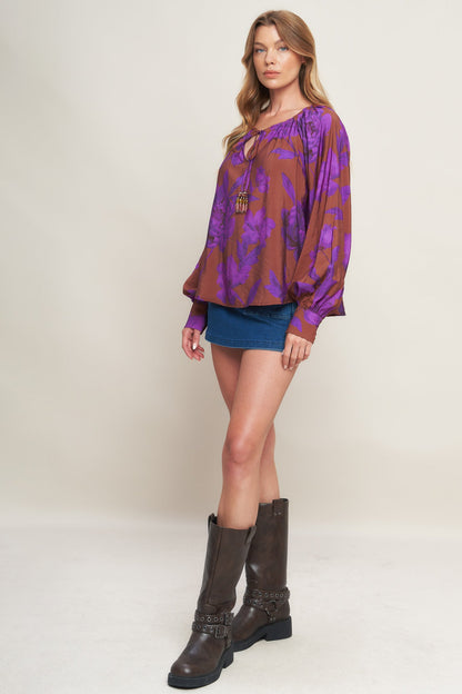 VIOLET DREAM MAGLIA CONTADINA INTRECCIATA