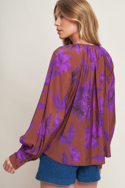 VIOLET DREAM MAGLIA CONTADINA INTRECCIATA