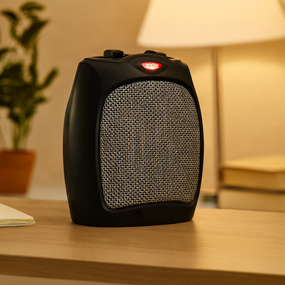 Indoor Heater | Electric Room Heater with Adjustable Thermostat and Safety Features 0