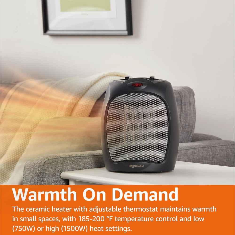 Indoor Heater | Electric Room Heater with Adjustable Thermostat and Safety Features 3