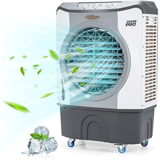 Industrial Air Cooler | 4-in-1 Evaporative Fan with 12-Gallon Tank 0