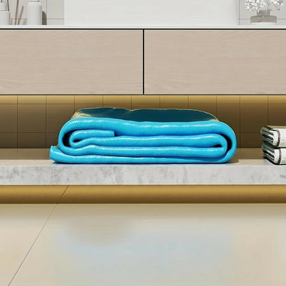 Inflatable Family Swimming Pool | Spacious Rectangular Design with Three-Ring Stability 6