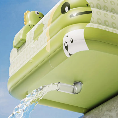 Inflatable Family Swimming Pool | Spacious Three-Tier Design for 4-6 People 6