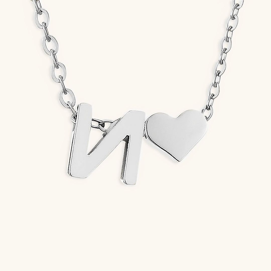 Initial Letter Necklace | Personalized Gold-Plated Stainless Steel 11
