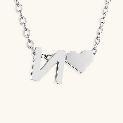 Initial Letter Necklace | Personalized Gold-Plated Stainless Steel 11