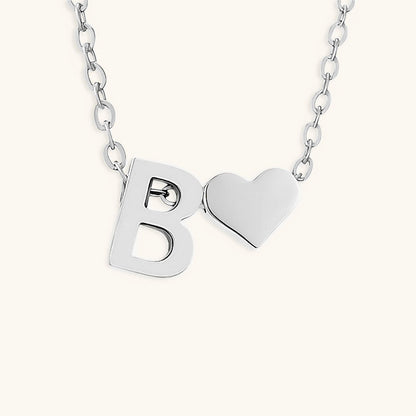 Initial Letter Necklace | Personalized Gold-Plated Stainless Steel 16
