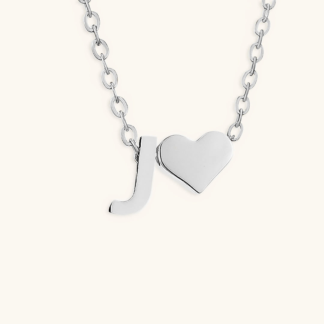 Initial Letter Necklace | Personalized Gold-Plated Stainless Steel 18