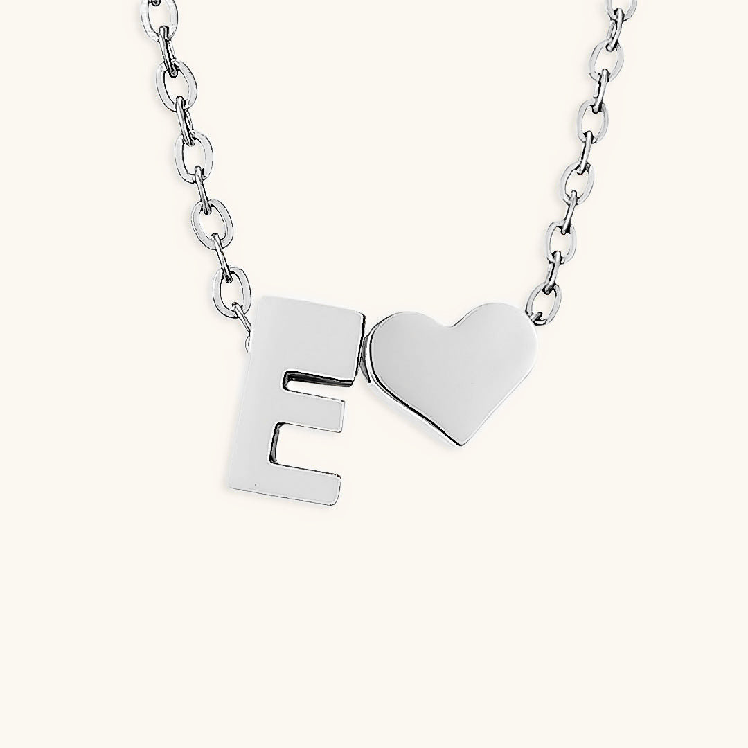 Initial Letter Necklace | Personalized Gold-Plated Stainless Steel 31
