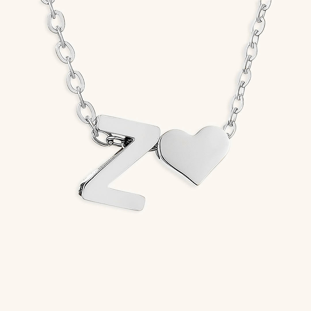 Initial Letter Necklace | Personalized Gold-Plated Stainless Steel 55