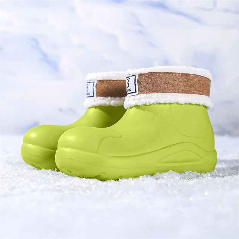 Insulated Waterproof Snow Boots | Thermal Lining and Anti-Slip Sole 0