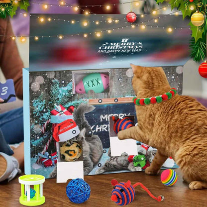 Interactive Cat Advent Calendar | Engaging Toys for Holiday Fun 4