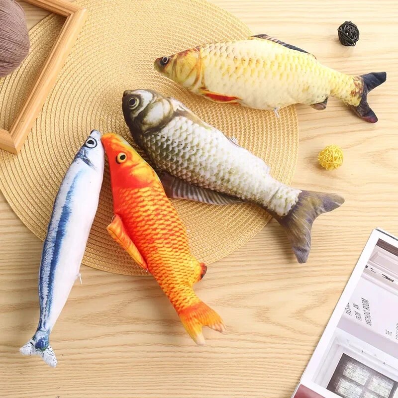 Interactive Dog Toy | Realistic Moving Fish with Smart Motion Sensor 1