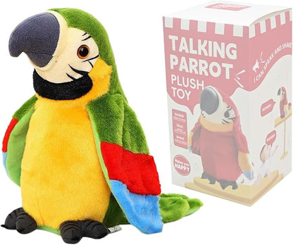 Interactive Talking Parrot Toy | Engaging Speech Development with Movable Wings 1