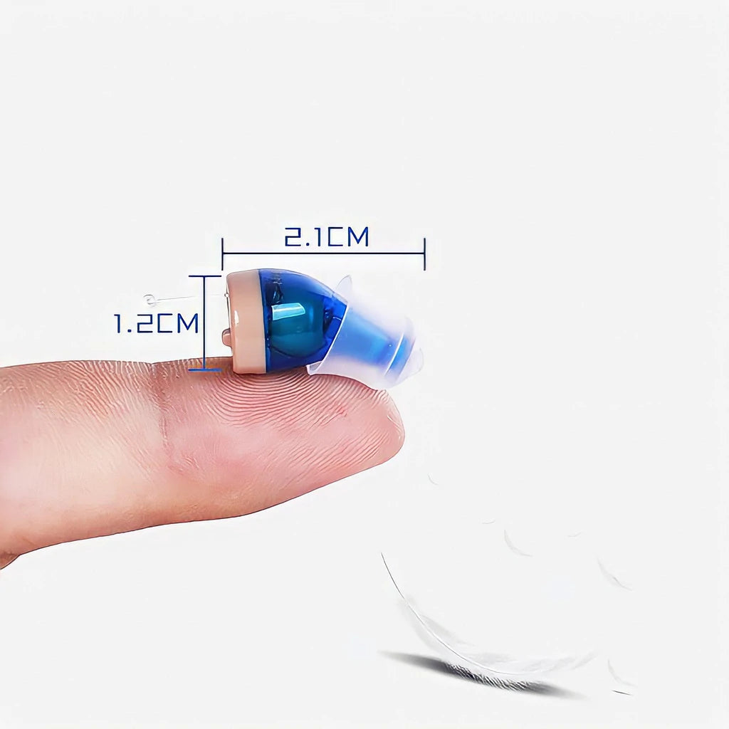 Invisible Rechargeable Hearing Aids | Noise Reduction for Light to Moderate Hearing Loss 3