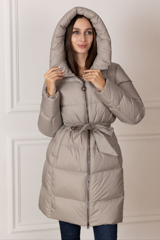 Manteau matelassé d'hiver premium avec rembourrage en duvet