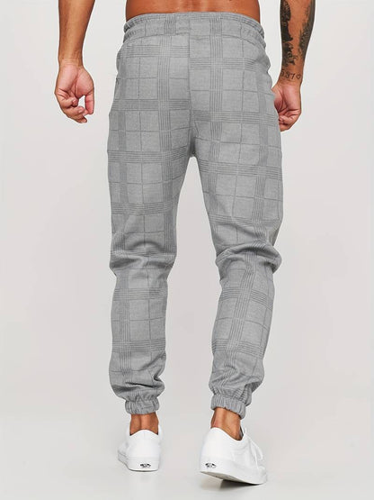 Jogging Pants | Modern Checked Design for Versatile Comfort 3