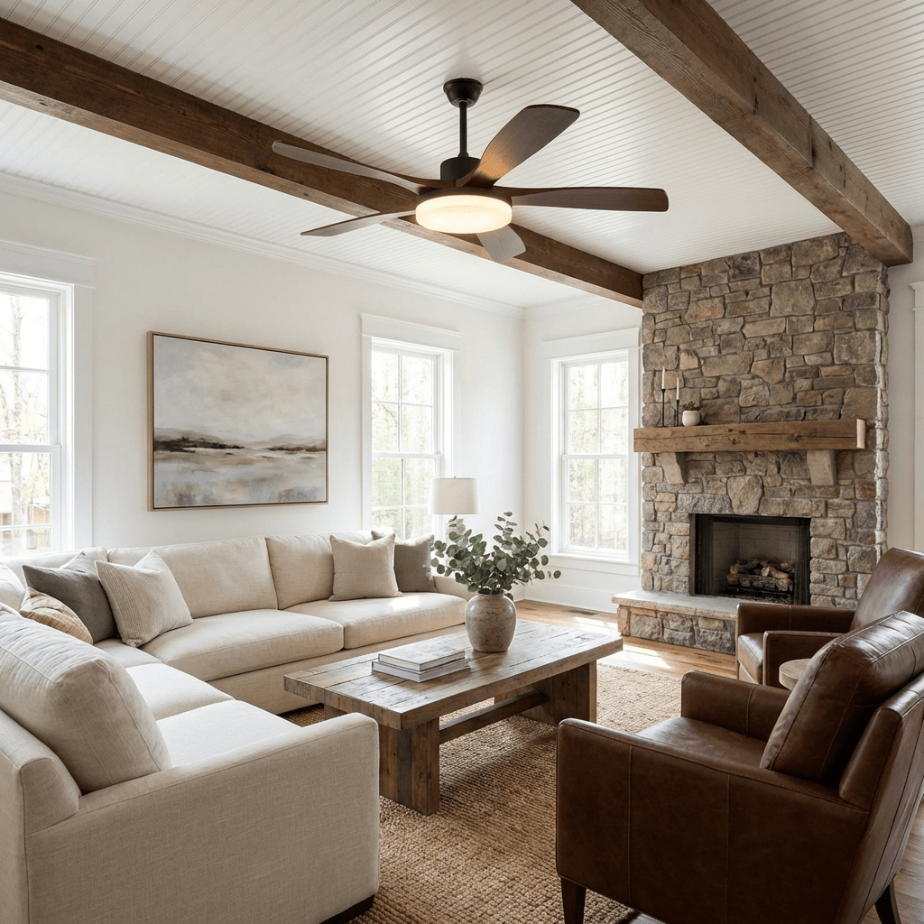 Keltis | 48/52 Ceiling Fan Light with Integrated LED and Remote Control 2