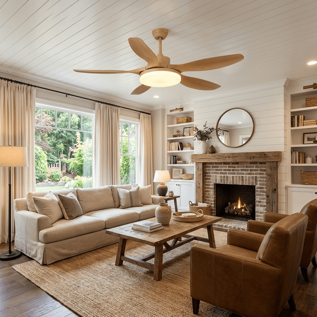 Keltis | 48/52 Ceiling Fan Light with Integrated LED and Remote Control 3