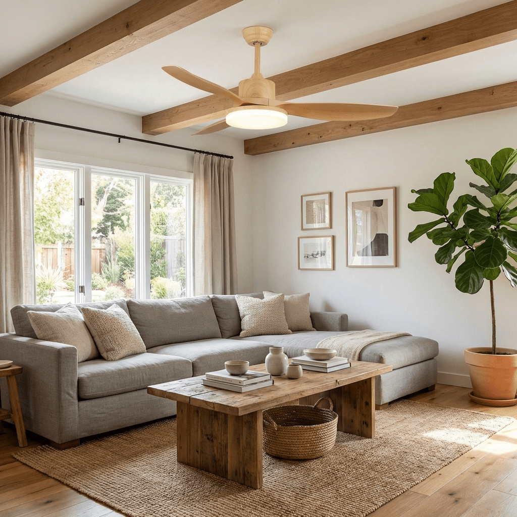 Keltis | 48/52 Ceiling Fan Light with Integrated LED and Remote Control 5