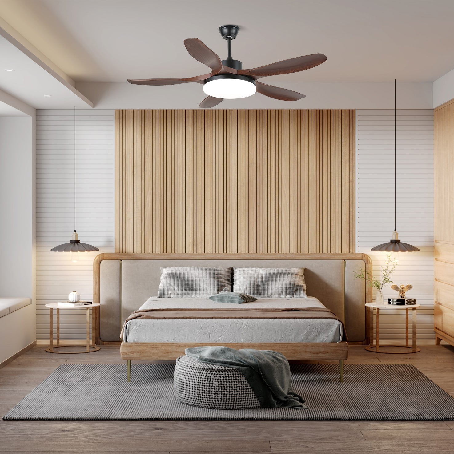 Keltis | 48/52 Ceiling Fan Light with Integrated LED and Remote Control 6