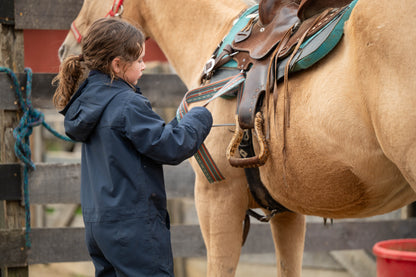 Barns vinterisolerte dress - Blå netter