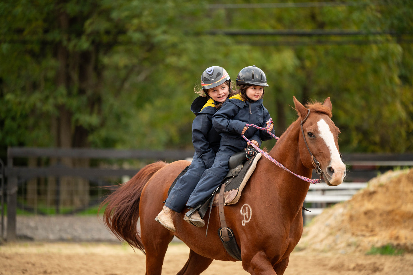 Barns vinterisolerte dress - Blå netter