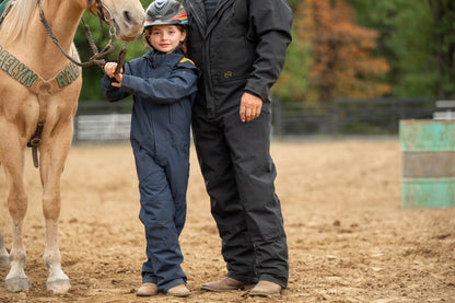 Barns vinterisolerte dress - Blå netter