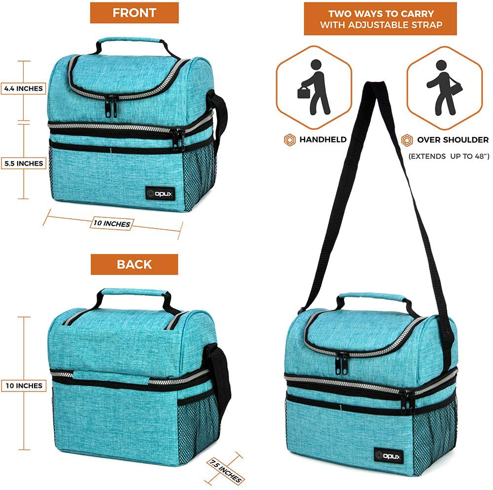 Kids Lunch Box | Insulated Double Compartment for Fresh Meals 2