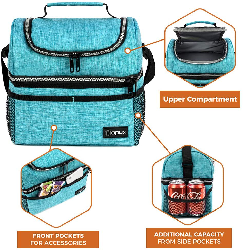 Kids Lunch Box | Insulated Double Compartment for Fresh Meals 3