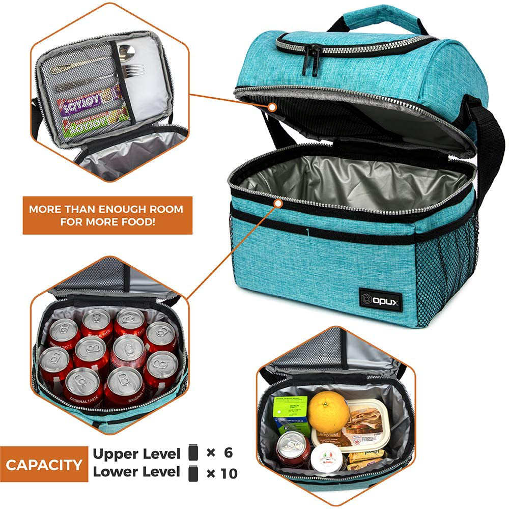 Kids Lunch Box | Insulated Double Compartment for Fresh Meals 5