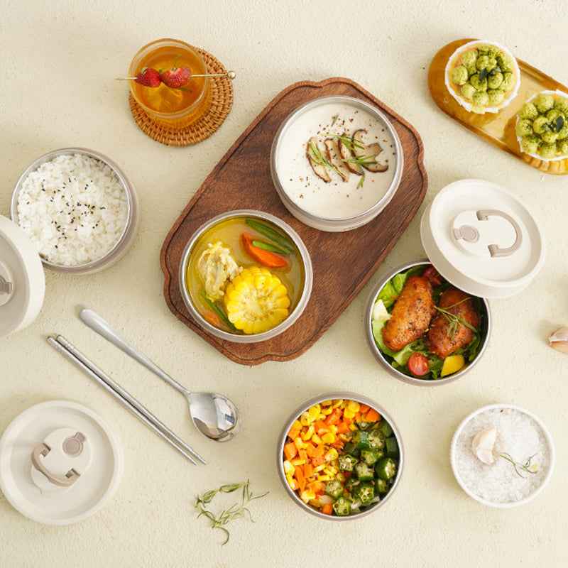 Kids' Stainless Steel Lunchbox | Insulated with Organized Compartments 4