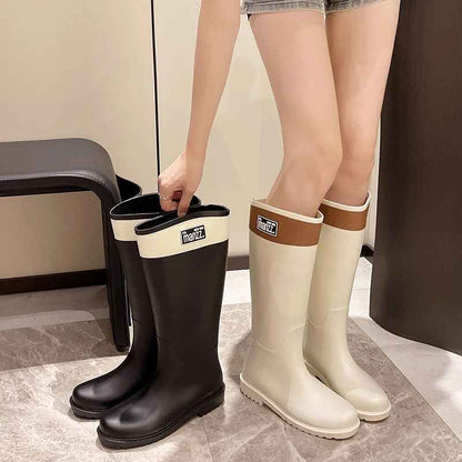 Knee-High Rain Boots | Lightweight Waterproof Rubber with Anti-Slip Sole 3