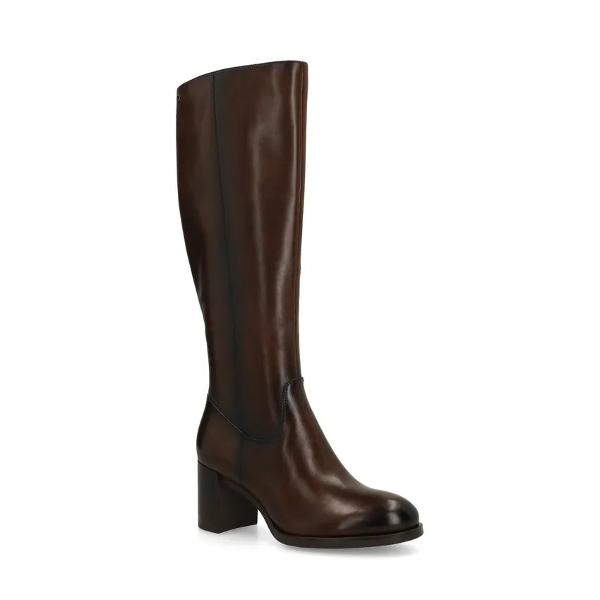Knee High Boots for Women | Genuine Leather with Comfortable Block Heel 2