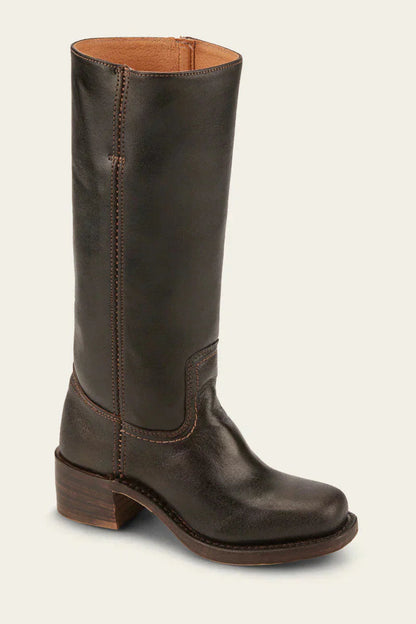 Knee High Women's Boots | Slim Fit Black Leather for All Occasions 6