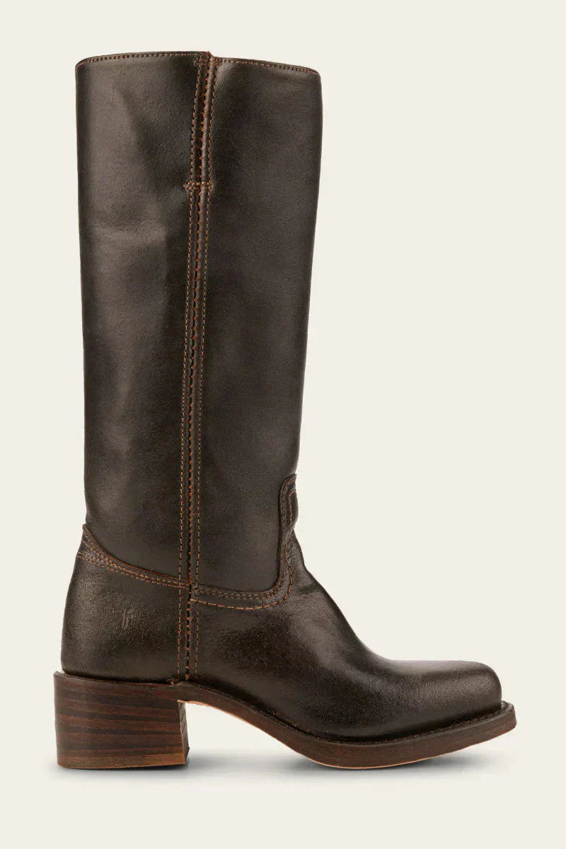 Knee High Women's Boots | Slim Fit Black Leather for All Occasions 8