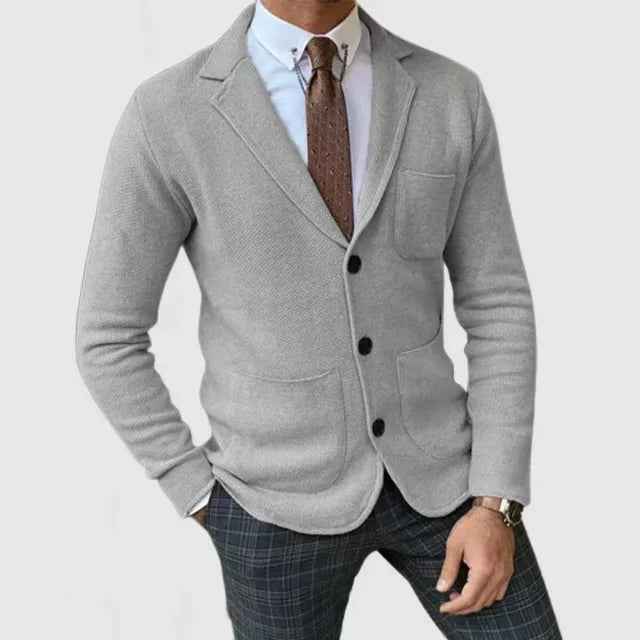 Knit Blazer for Men | Soft and Breathable for Smart Casual Style 1