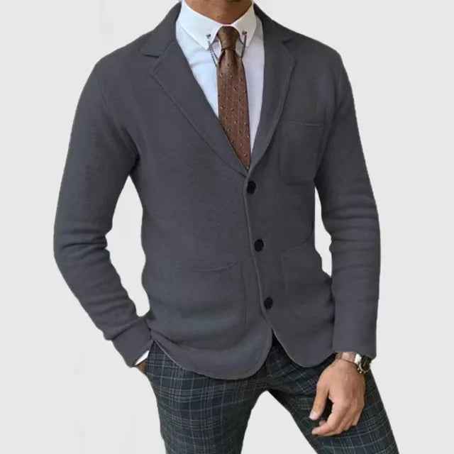 Knit Blazer for Men | Soft and Breathable for Smart Casual Style 2