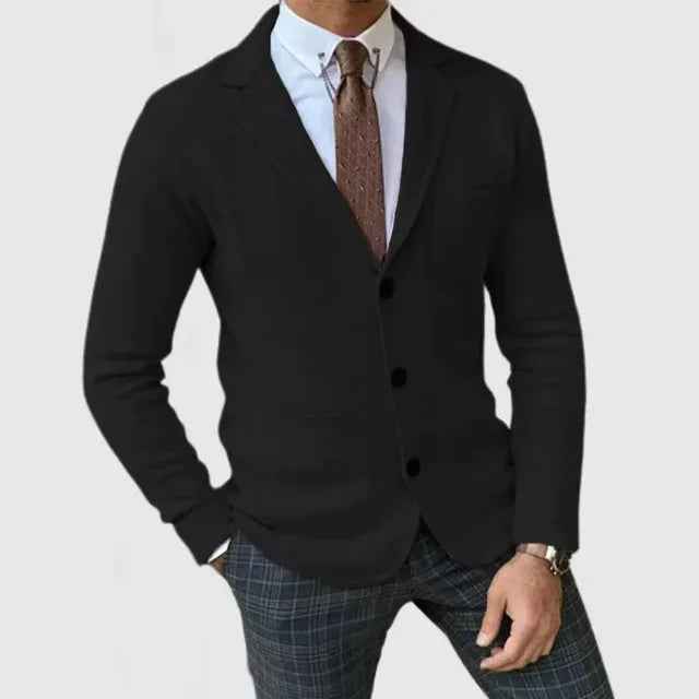 Knit Blazer for Men | Soft and Breathable for Smart Casual Style 4