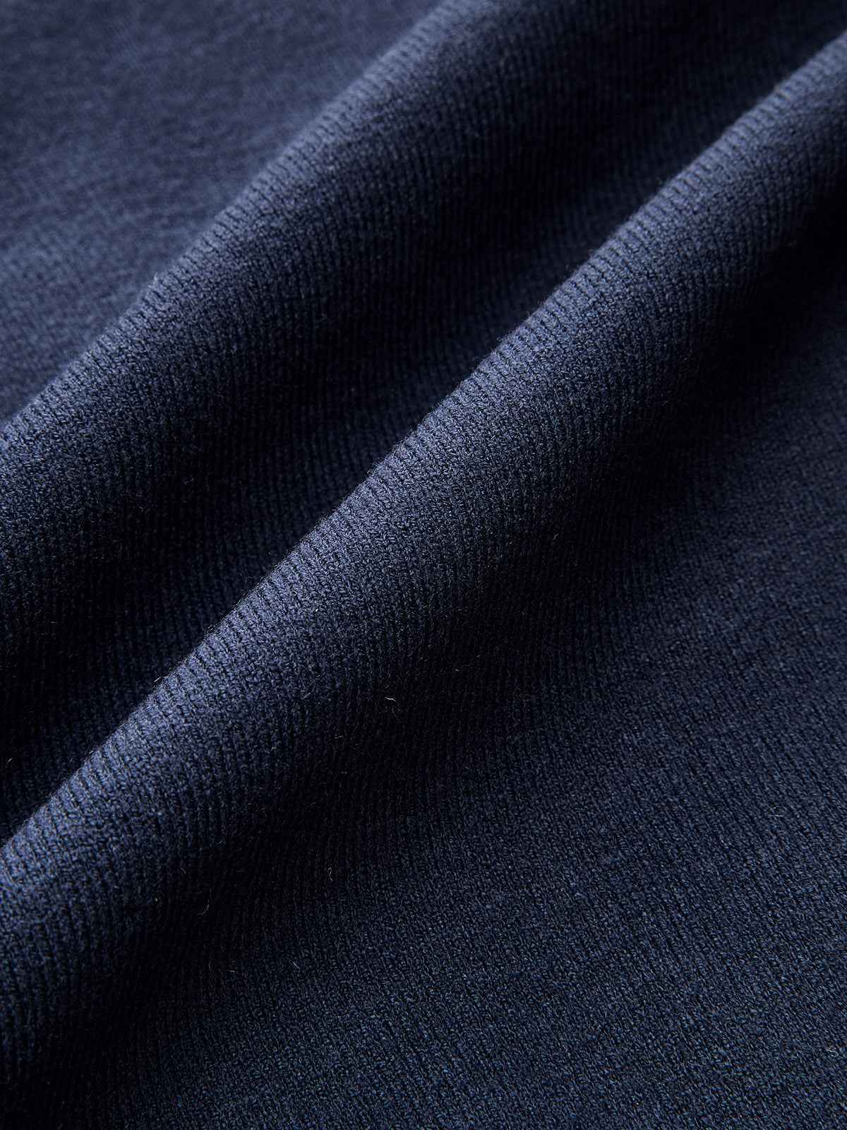 Knit Outerwear | Denim Sailor Collar Long Sleeve with Medium Stretch 4