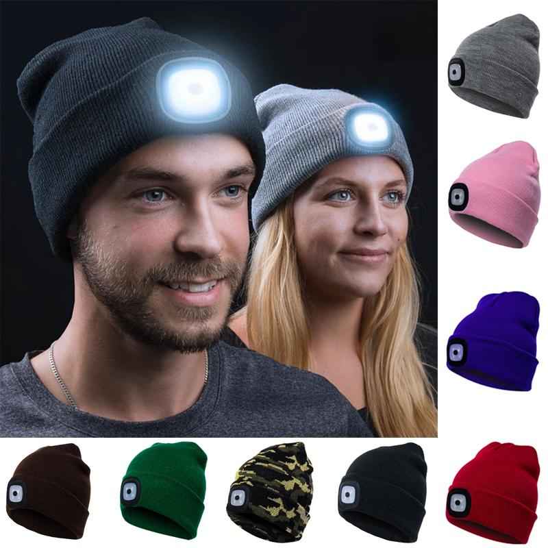 LED Beanie Hat | Rechargeable Light for Outdoor Activities 0