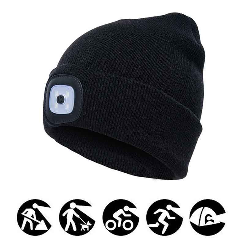 LED Beanie Hat | Rechargeable Light for Outdoor Activities 2