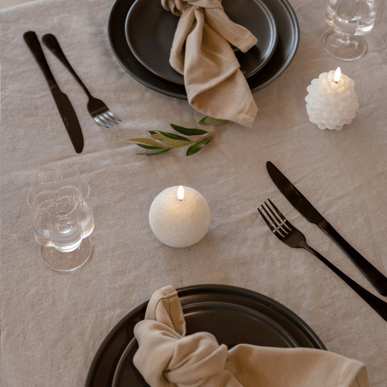 LED Candle | Elegant Snowball Design with Warm Glow 5