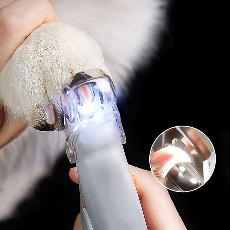 LED Dog and Cat Nail Trimmer | Safe Ergonomic Design for Precise Grooming 0