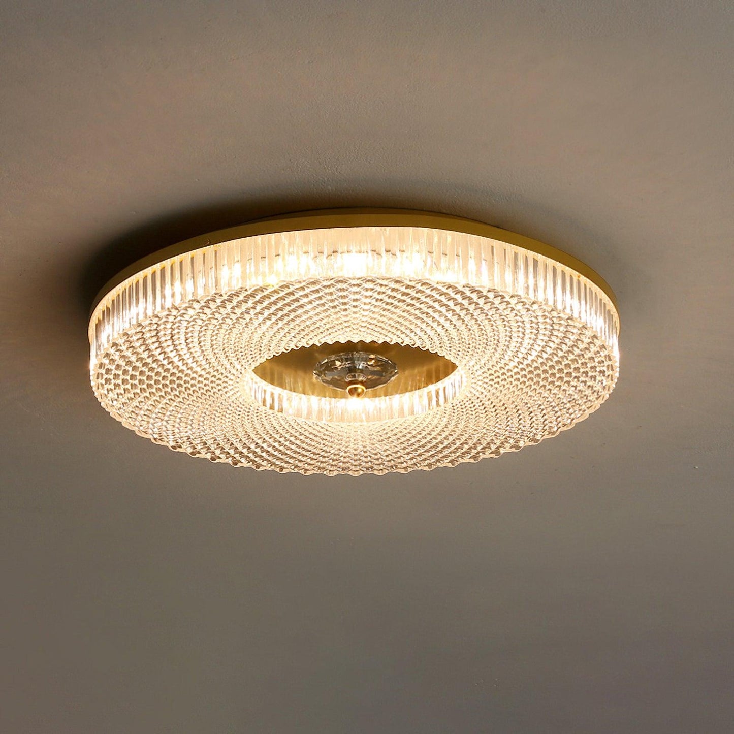 LED Flush Mount Ceiling Light | Dimmable with Acrylic Diffuser 2