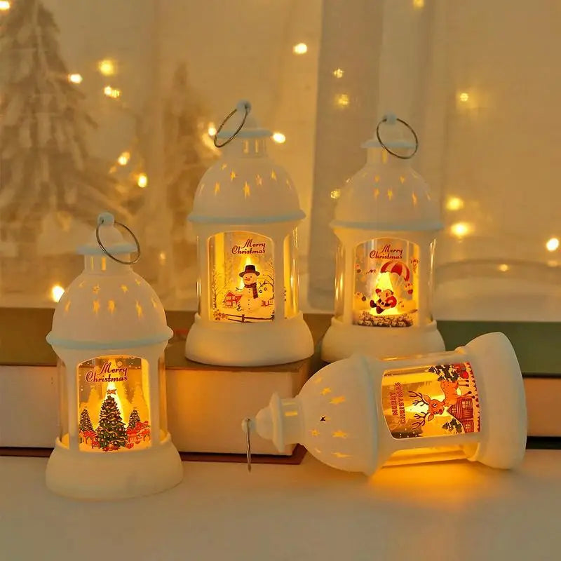 LED Lantern | Santa Claus Design for Holiday Decoration 1