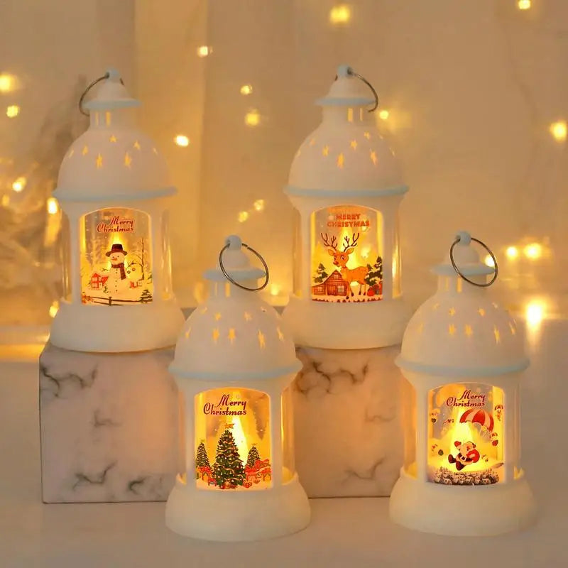 LED Lantern | Santa Claus Design for Holiday Decoration 3