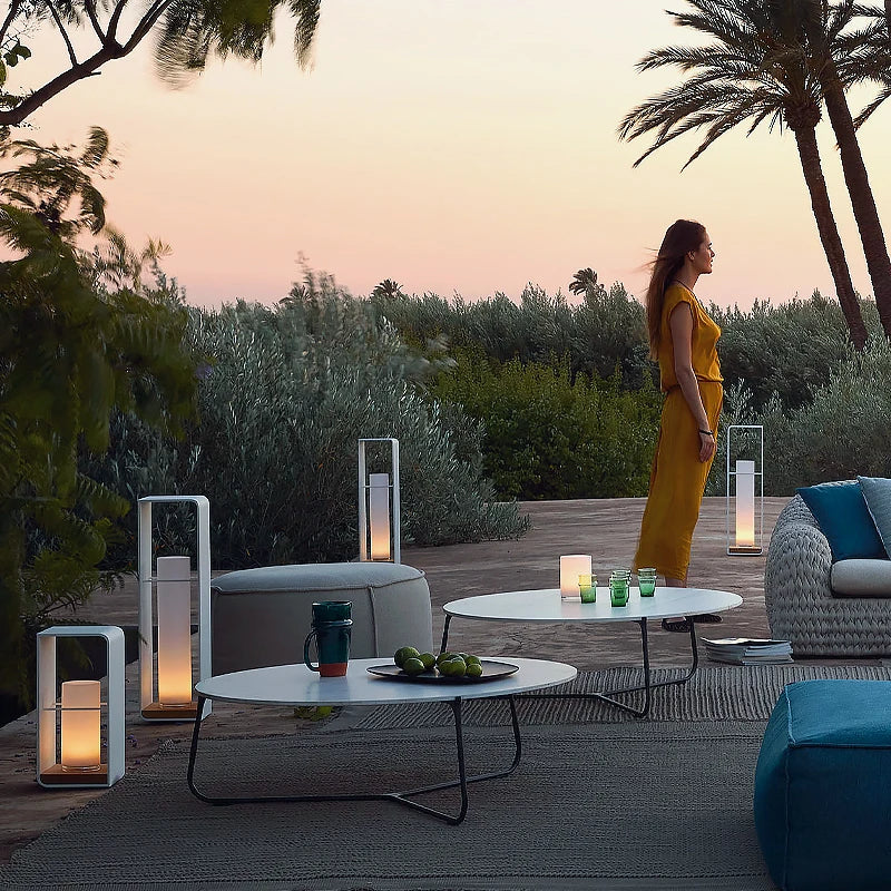 LED Lawn Lamp | Modern Stainless Steel Outdoor Lighting with Solar Option 4